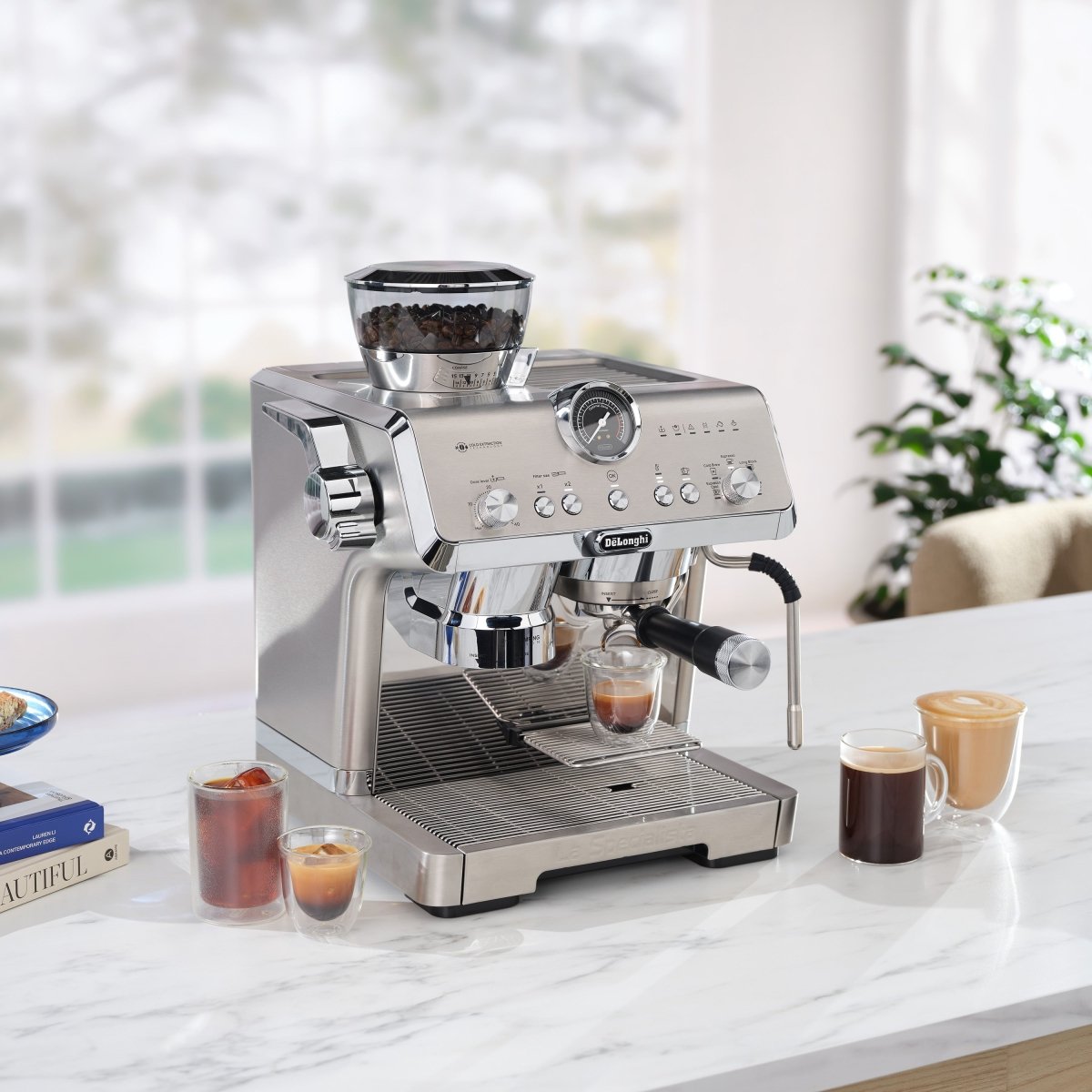 Delonghi - La Specialista Opera Espresso Machine with Cold Brew (EC9555M)