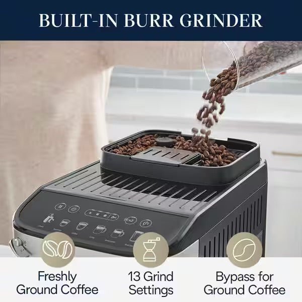 Delonghi - Magnifica EVO Manual Frother (ECAM29043SB)