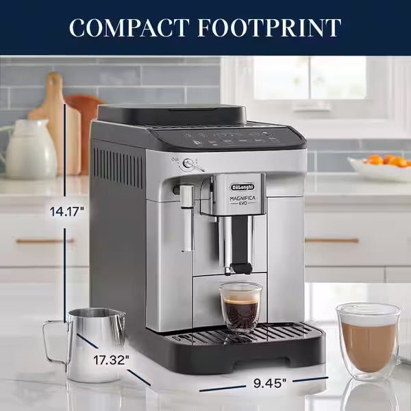 Delonghi - Magnifica EVO Manual Frother (ECAM29043SB)