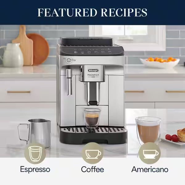 Delonghi - Magnifica EVO Manual Frother (ECAM29043SB)