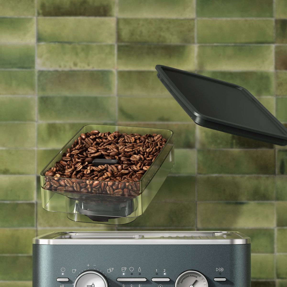 KitchenAid - Semi Automatic Espresso Machine with Burr Grinder - KES6551