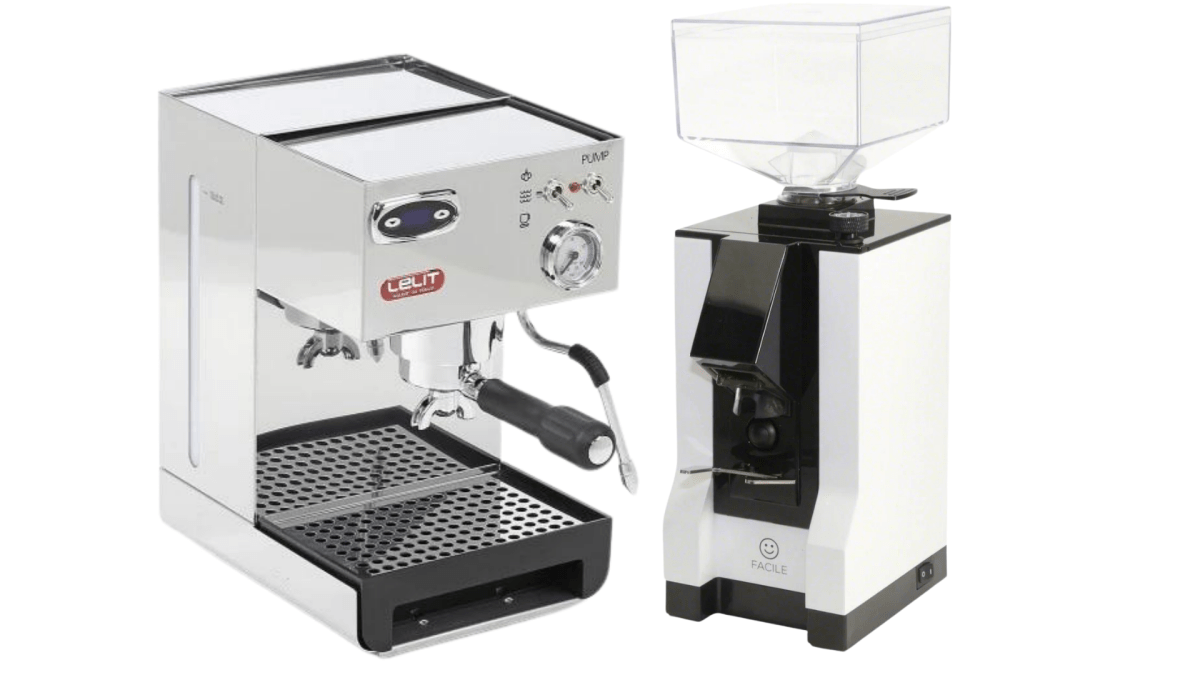 Lelit Anna 2 and Eureka Mignon Facile Grinder (Bundle)